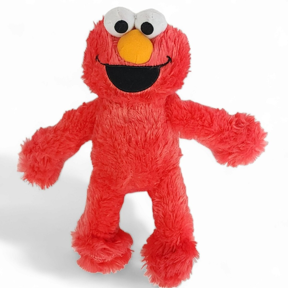 Sesame Street 50 Years And Counting Anniversary Plush Elmo Stuffed Toy 11 inches
